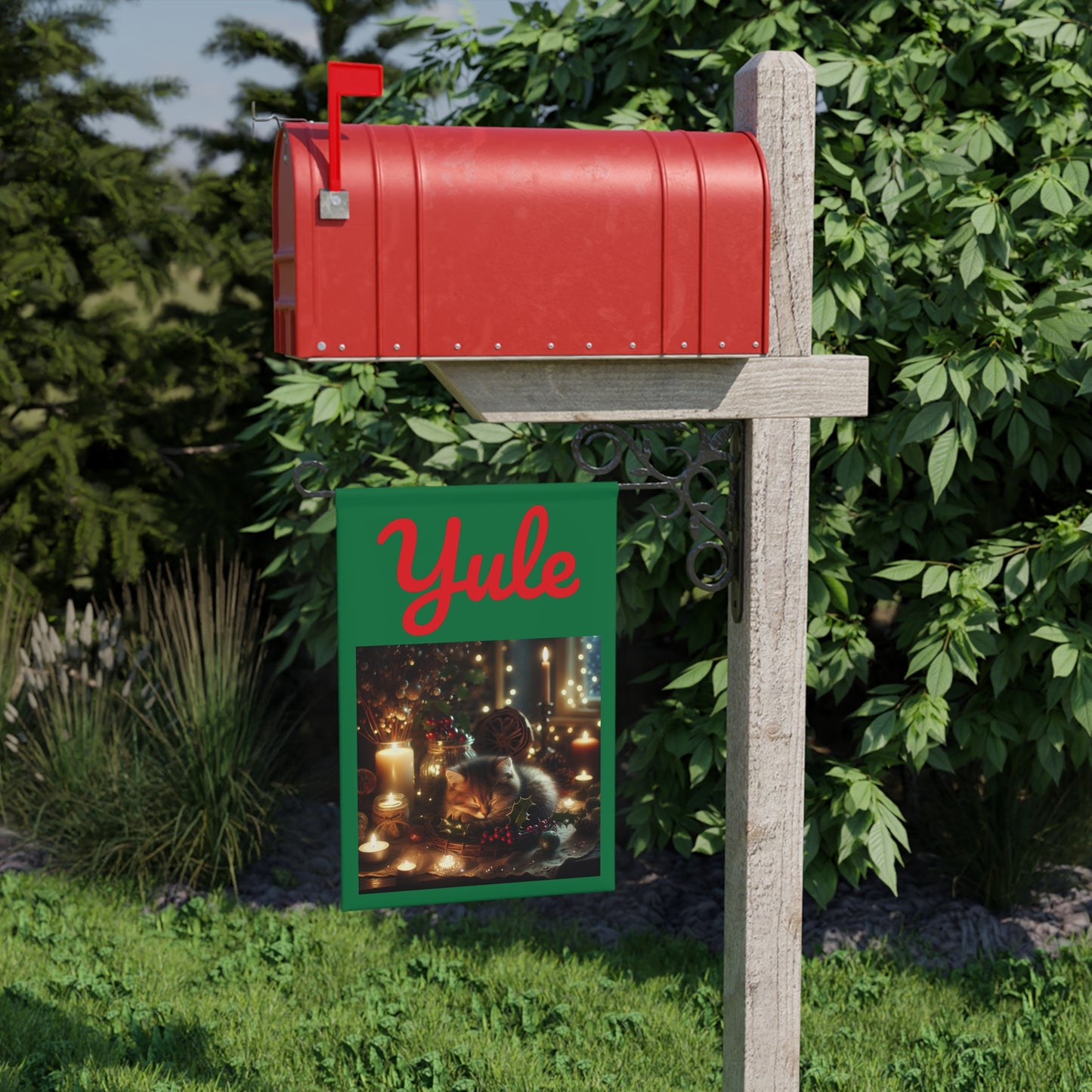 Yule Garden Banner