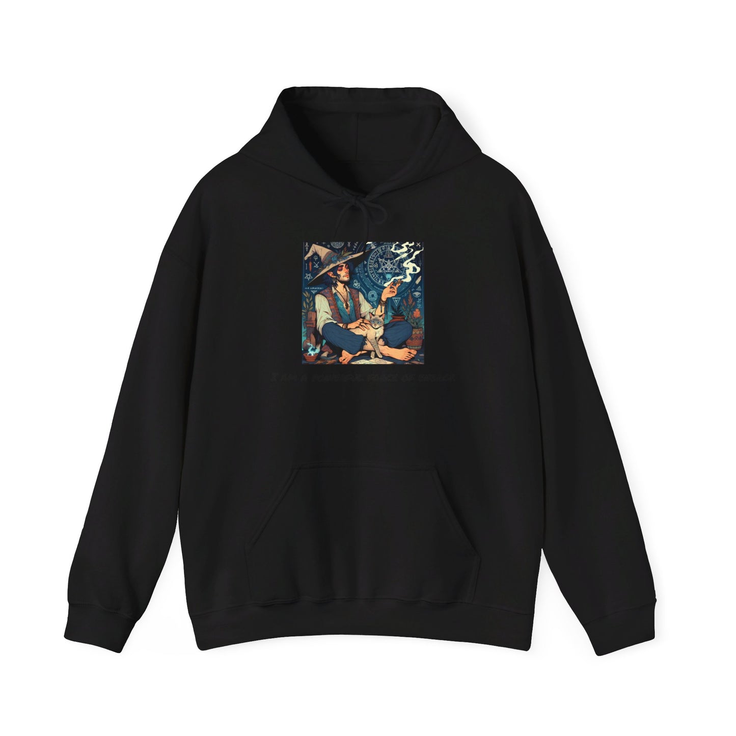 Unisex "I am a powerful force of energy." Hooded Sweatshirt