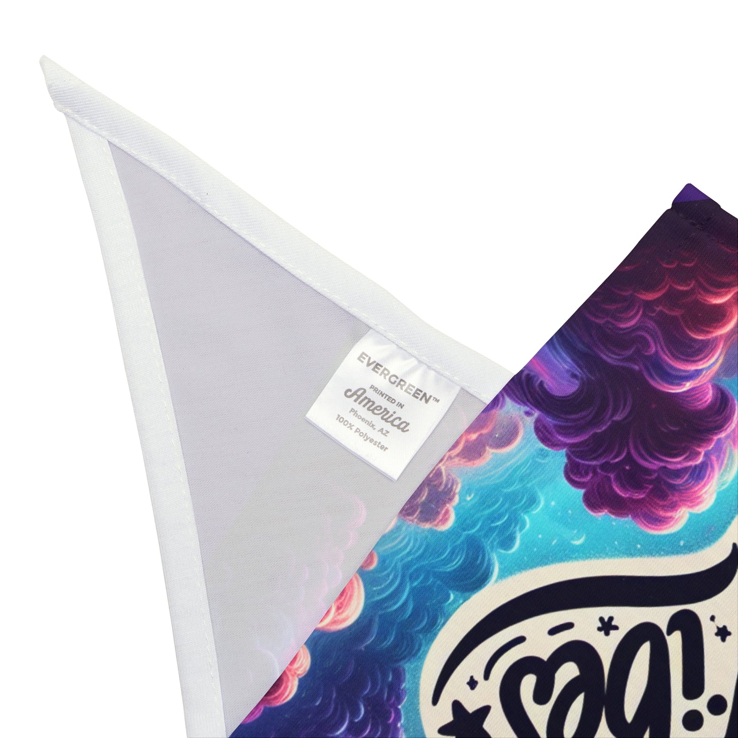 "Pawsitive Vibes" Pet Bandana
