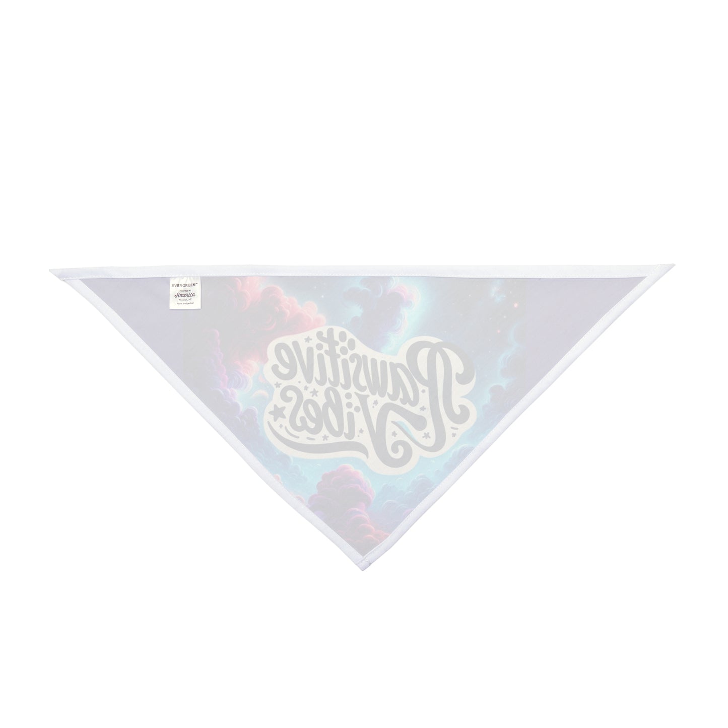 "Pawsitive Vibes" Pet Bandana