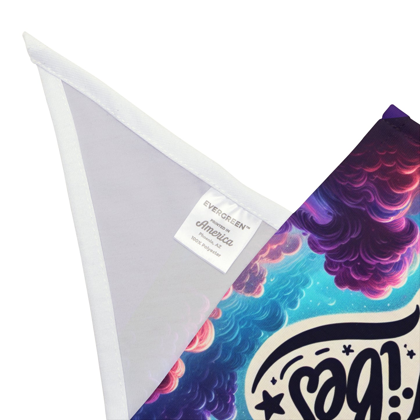 "Pawsitive Vibes" Pet Bandana