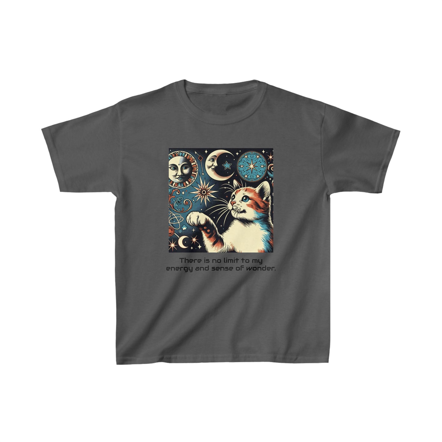 Kids "There is no limit to my energy and sense of wonder." Heavy Cotton™ Tee