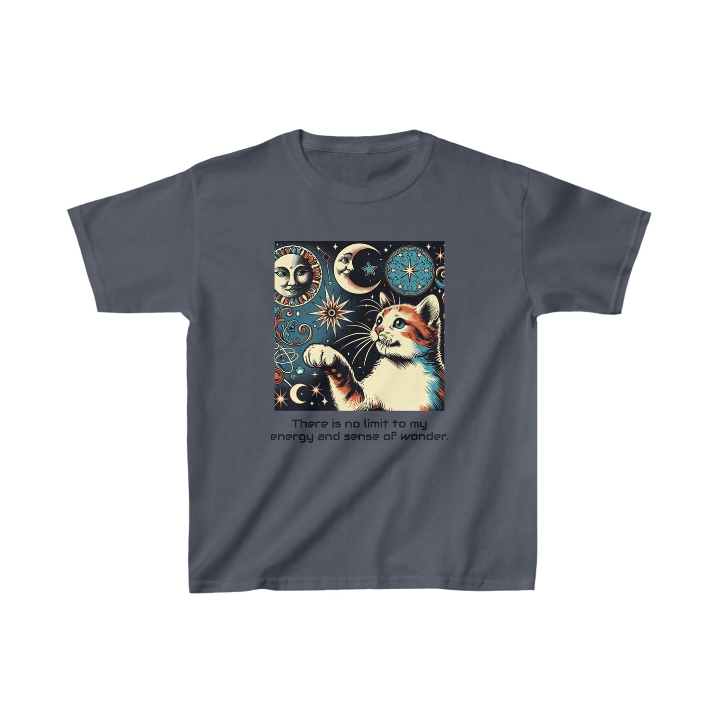 Kids "There is no limit to my energy and sense of wonder." Heavy Cotton™ Tee