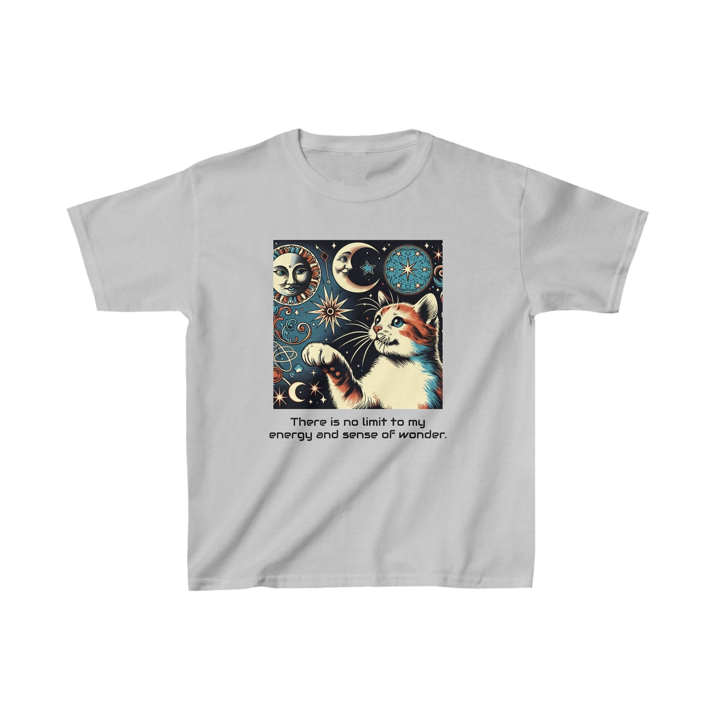 Kids "There is no limit to my energy and sense of wonder." Heavy Cotton™ Tee