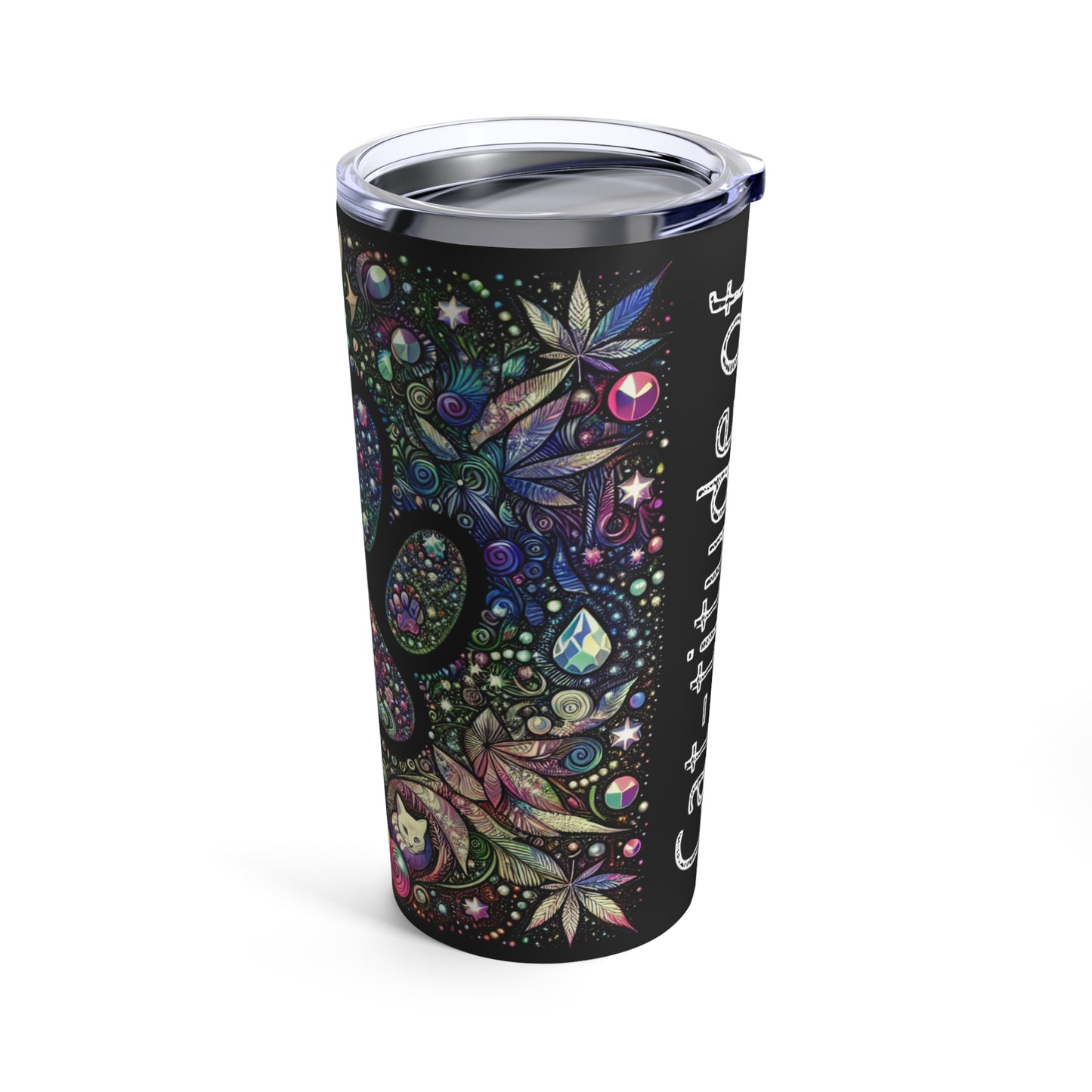 "Cat-titude of Gratitude" Tumbler 20oz