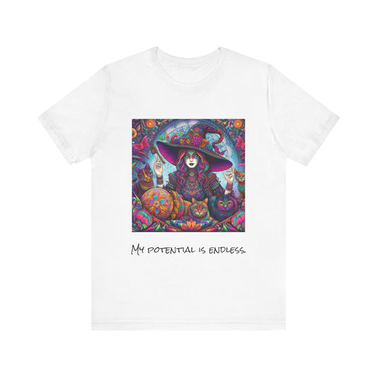 Unisex "My potential is endless." Short Sleeve Tee