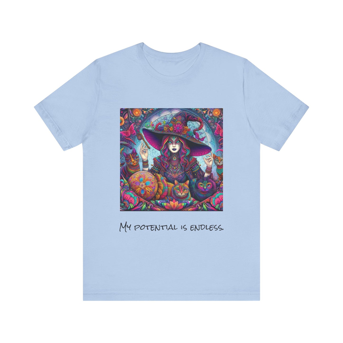 Unisex "My potential is endless." Short Sleeve Tee