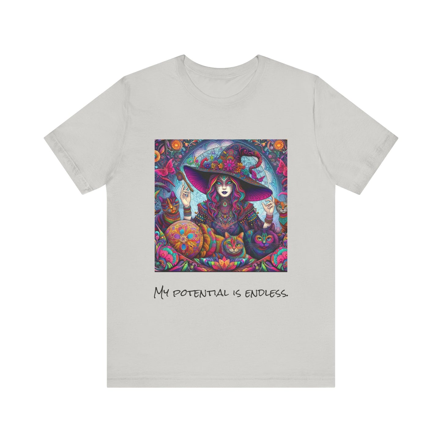 Unisex "My potential is endless." Short Sleeve Tee