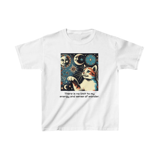 Kids "There is no limit to my energy and sense of wonder." Heavy Cotton™ Tee