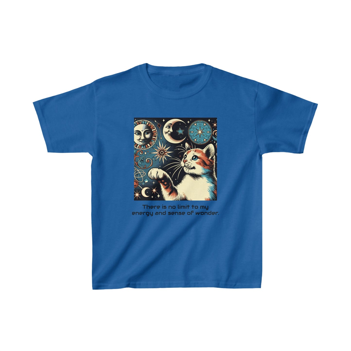 Kids "There is no limit to my energy and sense of wonder." Heavy Cotton™ Tee