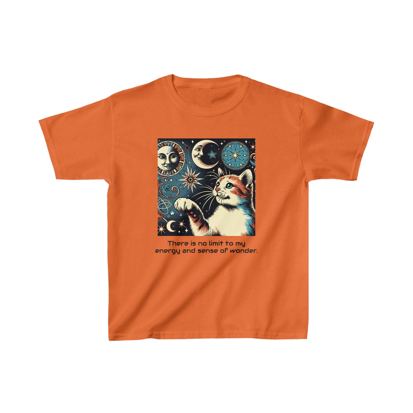 Kids "There is no limit to my energy and sense of wonder." Heavy Cotton™ Tee