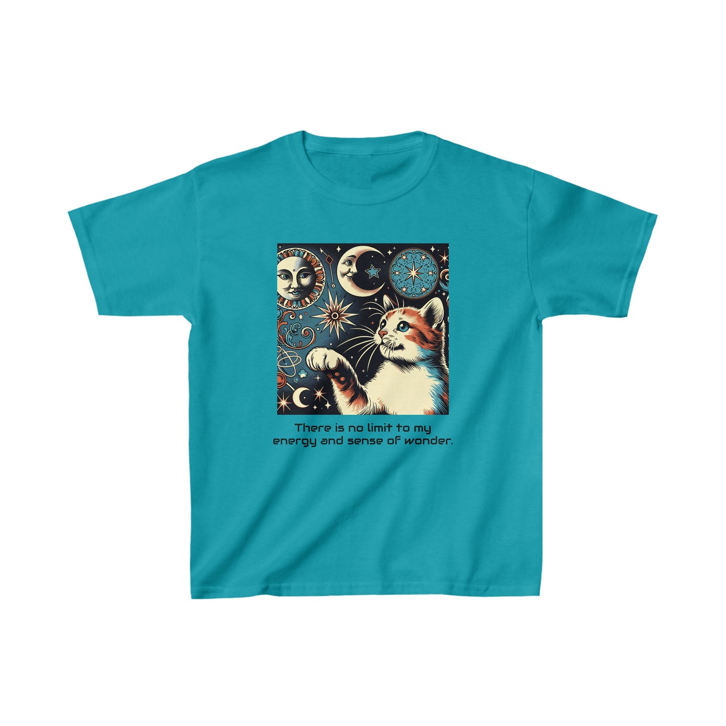 Kids "There is no limit to my energy and sense of wonder." Heavy Cotton™ Tee